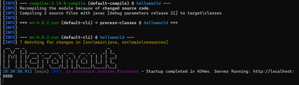 Micronaut Code Hello World: Your First Endpoint in Micronaut - KSCodes